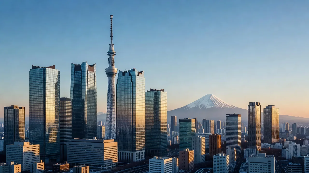Tokyo skyline